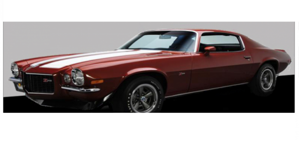 Picture of 1970-72 Camaro Z/28 Paint Stencil Kit High Spoiler - Without RS