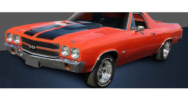 Picture of 1968-69 Chevy El Camino SS Hood Stripe Stencil Kit