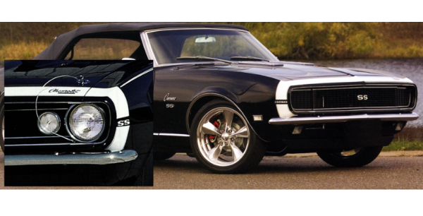 Picture of 1967-68 Camaro RS Bumble Bee Stripe Paint Stencil Kit