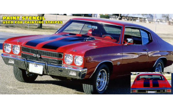 Picture of 1970-72 Chevy Chevelle Complete Paint Stencil Kit