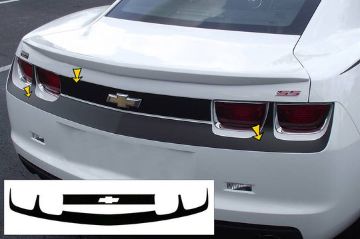 Show details for 2010-13 Camaro Rear Bumper and Trunk lid Accent Decal Kit Picture of 2010-13 Camaro Rear Bumper and Trunk lid Accent Decal Kit