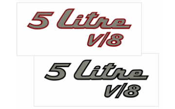 Show details for 1975 AMC Americian Motors Gremlin 5 Litre V/8 Decal Picture of 1975 AMC Americian Motors Gremlin 5 Litre V/8 Decal