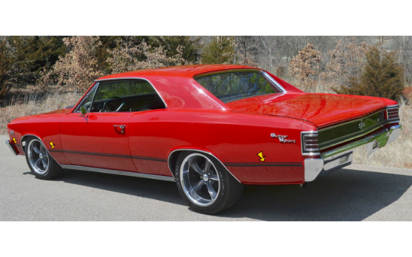Picture of 1967 Chevy Chevelle SS Body Stripe Kit