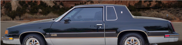 Picture of 1985-86 Oldsmobile 442 Reproduction Stripe Kit