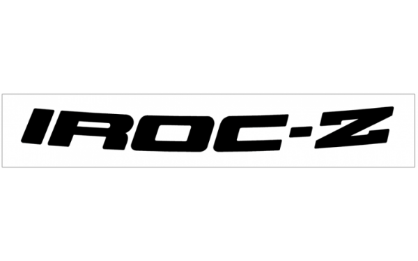 Picture of 1993-02 Camaro IROC-Z Windshield Decal - SOLID - 3.5" x 35"
