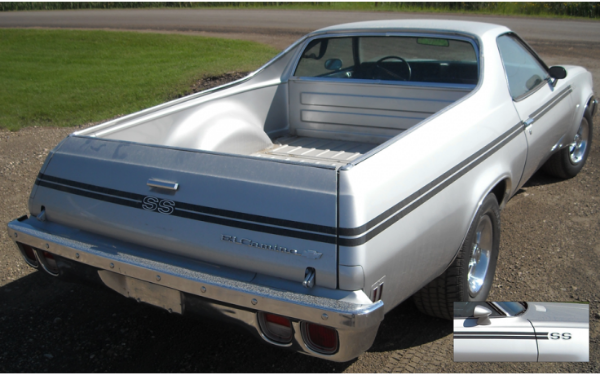 Picture of 1973-77 Chevy El Camino SS Complete Stripe Kit