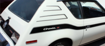 Show details for 1973 AMC Americian Motors Gremlin X Side Stripe Picture of 1973 AMC Americian Motors Gremlin X Side Stripe