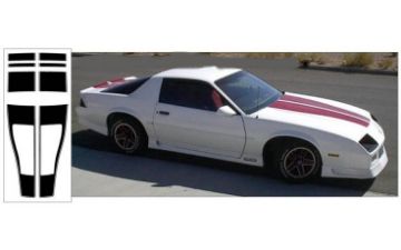 Show details for 1991-92 Camaro 25TH Anniversary Stripe - HATCHBACK - Inserts - LS Picture of 1991-92 Camaro 25TH Anniversary Stripe - HATCHBACK - Inserts - LS