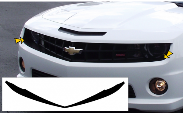 Picture of 2010-13 Camaro Front Bumper Accent Decal