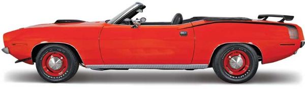 Picture of 1970 Plymouth Cuda Rocker Trim Moldings Fish Gills set