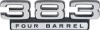 Picture of 1966-1970 B-Body E-Body 383 Four Barrel Front Fender Emblem 