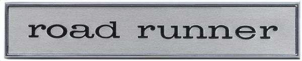 Picture of 1968-1972 Plymouth Road Runner Dash Door Trunk Emblem