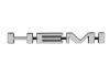 Picture of 1969 Mopar B-Body Hemi Hood Emblem Fits Air Grabber / Ram Charger Hoods
