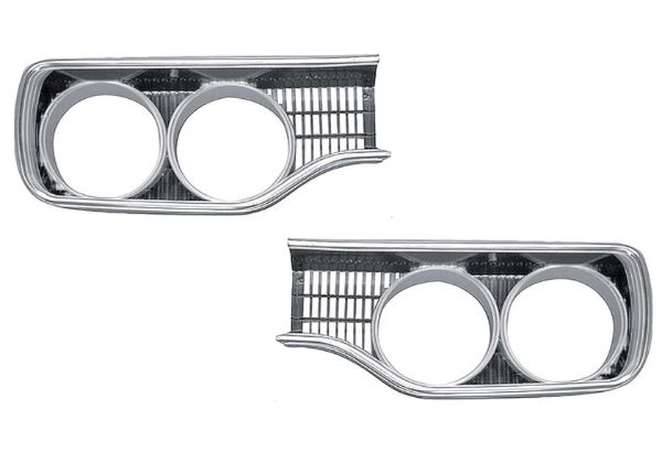 Picture of 1970 Plymouth Road Runner Headlamp Trim Bezels Package