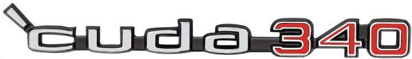 Picture of 1970 1971 1972 1973 'Cuda 340 Hood Emblem