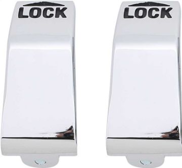 Show details for 1970 1971 1972 1973 1974 E-Body Cuda Challenger Chrome Door Lock Levers Picture of 1970 1971 1972 1973 1974 E-Body Cuda Challenger Chrome Door Lock Levers