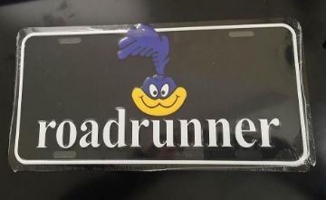 Show details for Plymouth Roadrunner License Plate Picture of Plymouth Roadrunner License Plate