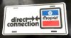 Picture of Mopar Direct Connection License Plate