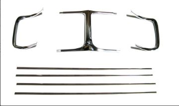 Show details for 1969 Dodge Charger Grille Trim Complete Set  Picture of 1969 Dodge Charger Grille Trim Complete Set