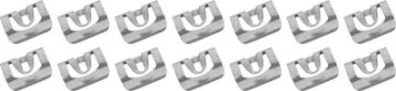 Show details for 1970-72 Camaro / Firebird 14 Piece Windsheild Molding Clip Set  Picture of 1970-72 Camaro / Firebird 14 Piece Windsheild Molding Clip Set