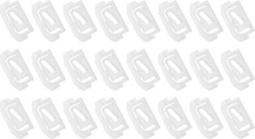 Show details for 1975-79 Camaro / Firebird without Vinyl Top 24 Piece Rear Window Molding Clip Set  Picture of 1975-79 Camaro / Firebird without Vinyl Top 24 Piece Rear Window Molding Clip Set