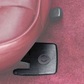 Show details for 1976-81 F-Body Bucket Seat Track Carpet Cover  Picture of 1976-81 F-Body Bucket Seat Track Carpet Cover