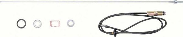 Picture of 1968-69 AM/FM Non-Telescoping Fixed Mast Radio Antenna Kit 