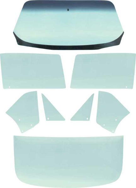 Picture of 1967 Camaro / Firebird Coupe 8 Piece Tinted Glass Kit 