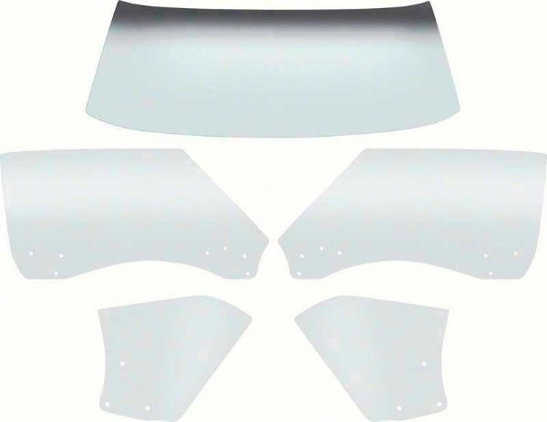 Picture of 1968-69 Camaro / FirebirdConvertible 5 Piece Clear Glass Kit 