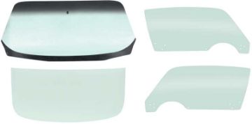 Show details for 1971-74 F-Body Coupe Glass Kit - Tinted  Picture of 1971-74 F-Body Coupe Glass Kit - Tinted