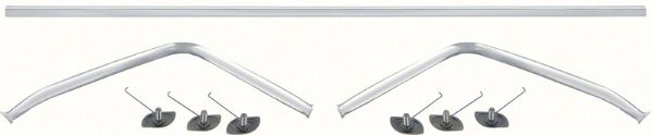 Picture of 1970 Dodge Challenger Trunk Lid Trim Molding Set