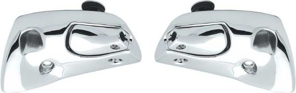 Picture of 1967 Camaro / Firebird Convertible Chrome Sun Visor Supports 