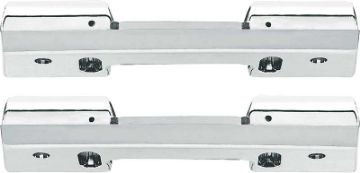 Show details for 1965-67 Bel Air/Biscayne, 1965-67 Nova, 1967 Camaro/Firebird Arm Rest Bases Front Chrome  Picture of 1965-67 Bel Air/Biscayne, 1965-67 Nova, 1967 Camaro/Firebird Arm Rest Bases Front Chrome