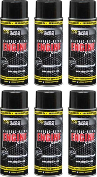 Picture of Pontiac Blue Aqua  Classic Blend Engine Paint Case Of 6 16 Oz Cans 