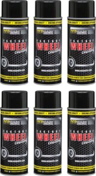 Show details for Slate Silver  "Factory Wheel Coating" Snowflake Wheel Paint Case Of 6- 16 Oz Cans  Picture of Slate Silver  "Factory Wheel Coating" Snowflake Wheel Paint Case Of 6- 16 Oz Cans