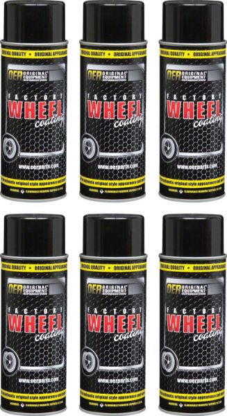 Picture of Slate Silver  "Factory Wheel Coating" Snowflake Wheel Paint Case Of 6- 16 Oz Cans 