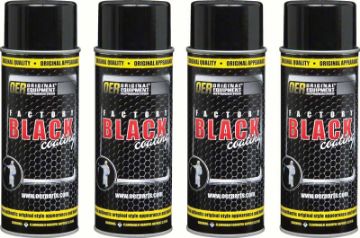 Show details for Factory Black Coatings Set of Four 16 Oz Aerosol Cans  Picture of Factory Black Coatings Set of Four 16 Oz Aerosol Cans