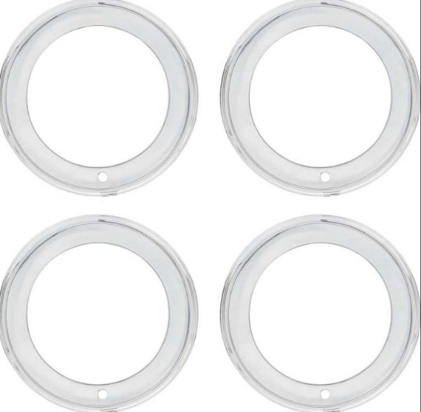 Picture of 15 X 7 Stainless Rally Wheel Trim Ring Set (4) 