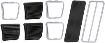 Show details for 1969 Firebird Pedal Pad Kit 4 Speed  Picture of 1969 Firebird Pedal Pad Kit 4 Speed