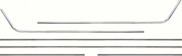 Picture of 1968-69 Camaro / Firebird Coupe with Deluxe Interior 6 Piece Front and Reat Panel Molding Kit 