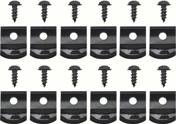 Picture of Rocker Molding Clip Set With Screws (12) 