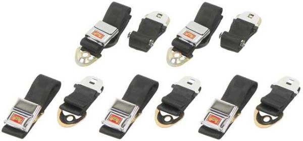 Picture of 1966 Full Size Deluxe Seat Belt Set 