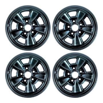 Show details for 1970-81 Z28-Style 5 Spoke 15" X 7" Steel Wheel Kit  Picture of 1970-81 Z28-Style 5 Spoke 15" X 7" Steel Wheel Kit