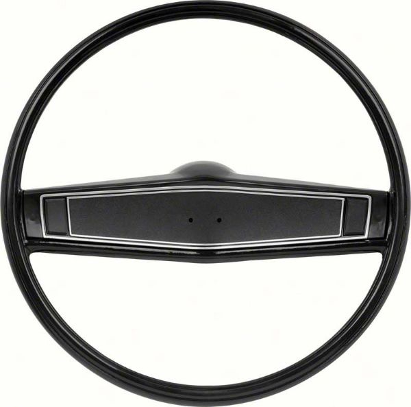 Picture of 1969-70 Black Steering Wheel Kit With Black Shroud 