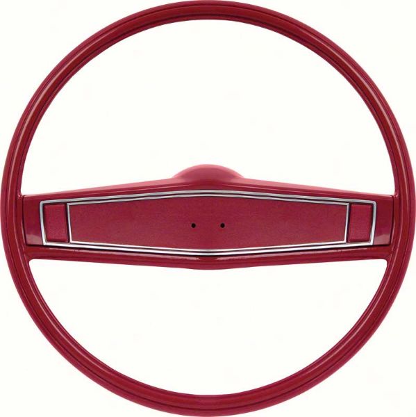Picture of 1969-70 Red Steering Wheel Kit with Red Shroud 