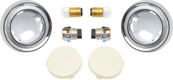 Picture of 1962-66 Impala / Full Size, 1967 Camaro / Firebird Deluxe Dome Lens Kit 