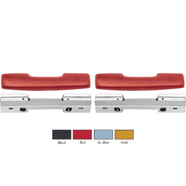 Picture of 1965-67 Nova, 1967 Camaro / Firebird Light Blue Standard Front Arm Rest Kit 