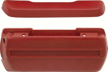 Show details for 1968-72 Standard Red Front Arm Rest Kit  Picture of 1968-72 Standard Red Front Arm Rest Kit