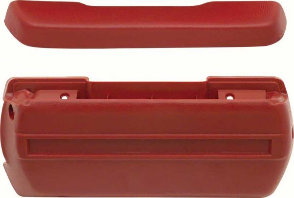Picture of 1968-72 Standard Red Front Arm Rest Kit 