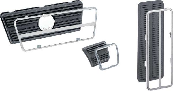 Picture of 1969-81 Camaro / 1970-81 Firebird with Disc Brakes and Automatic Transmission Pedal Pad Kit 